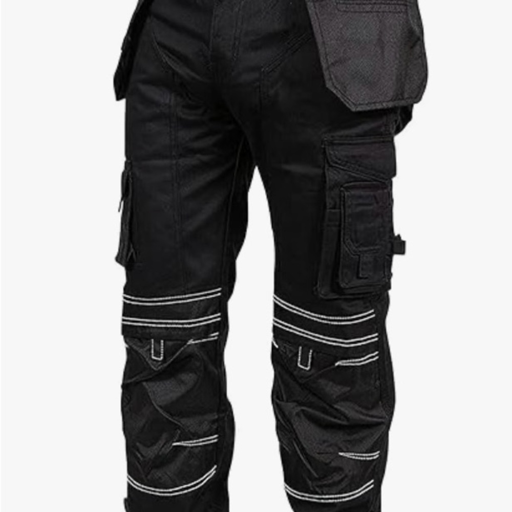 Cordura's Men's Black Tactical Cargo Pants